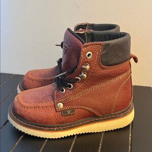 Stylish Kids Boots in Brown and Black